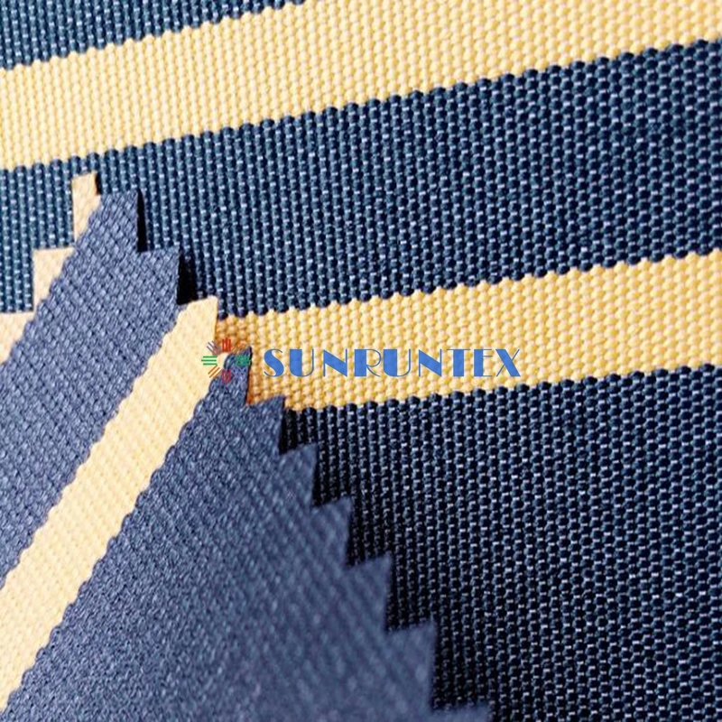 Waterproof 100% polyester dyed awning fabric