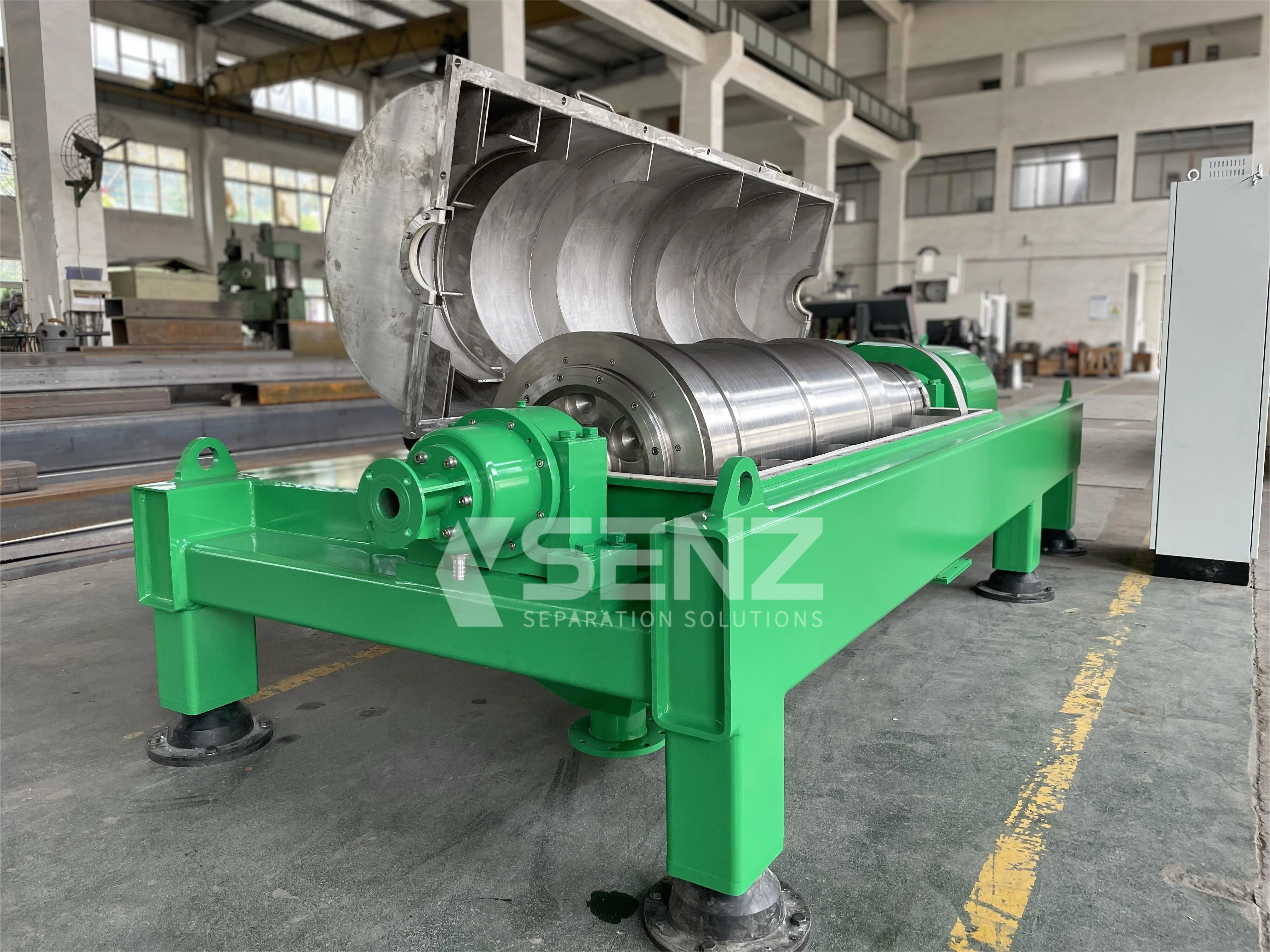 High Quality China Decanter Centrifuge manufacturer for Olive Oil Separation Oil filter Machine