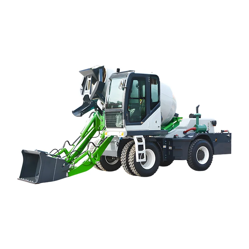 China Manufacturer 1.2m3 1.8m3 2.6m3 3.5m3 4m3 5.5m3 6.5m3 Self-Loading Concrete Mixer Truck Machine For Sale