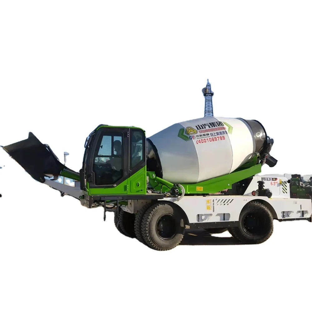 Cement Mixer Truck 3.5m3 Concrete  Synchronous rotation Automobile Technical Parts Sales Video Color Support Plant