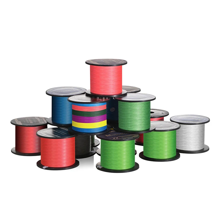 2022 New braid strong sea fly fishing line fishing tackle green line 3 fishing