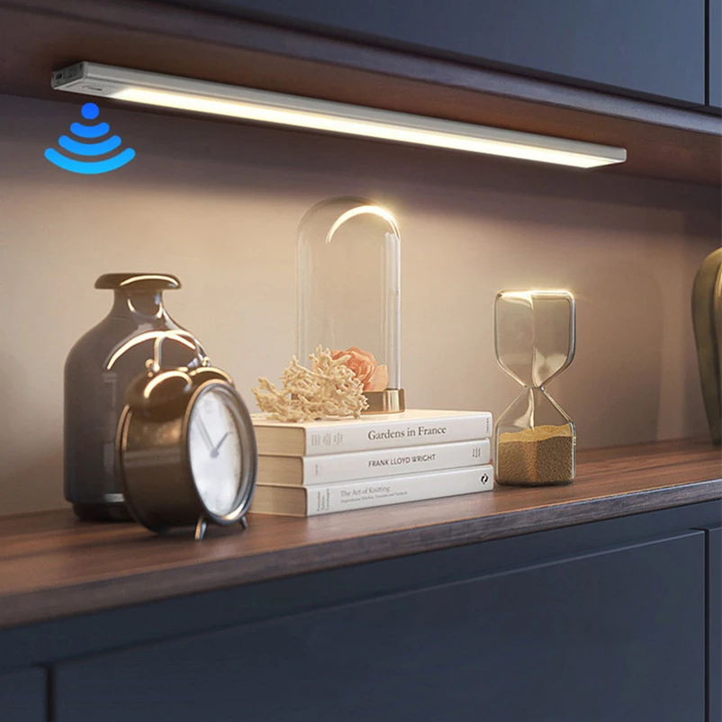 LED Cabinet Light Clear Luminous USB Body Lamp Furniture Light OEM Switch Magnetic Wall Motion Sensor Under LED Cabinet Light