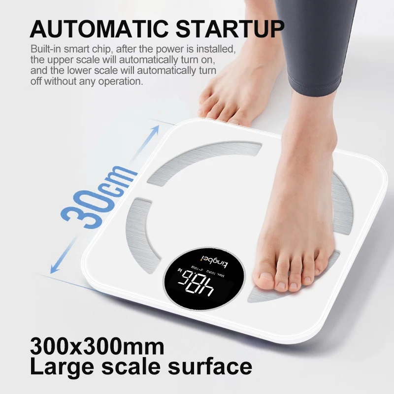 Health Care Products Household Home App Digital Free App Body Fat Balance Smart Bathroom Weight Scale