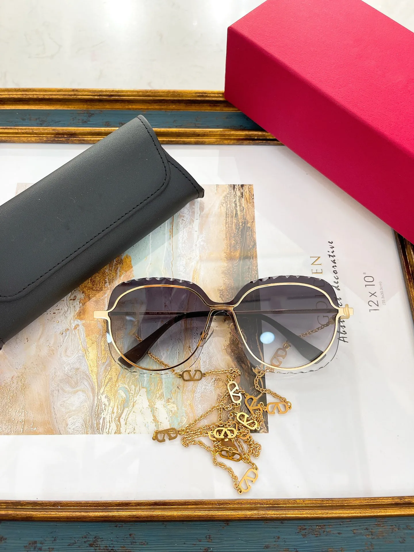 2024 New adult glasses Trend Plate sunglasses Nylon sheet sun shade sunglasses for men and women