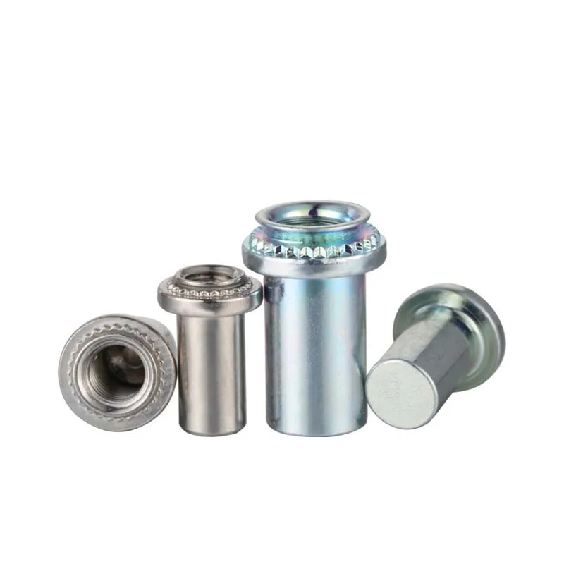 M3 M4 M5 M6 Half All Threaded Carbon Stainless Steel Aluminum Round Hex Flat Head Clinching Standoffs Waterproof Spacer Nut