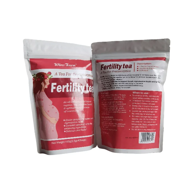 Womb Toxins Warm Detox Women Fertility Tea Helps in Cleansing Uterine Supplements of to Get Pregnancy.