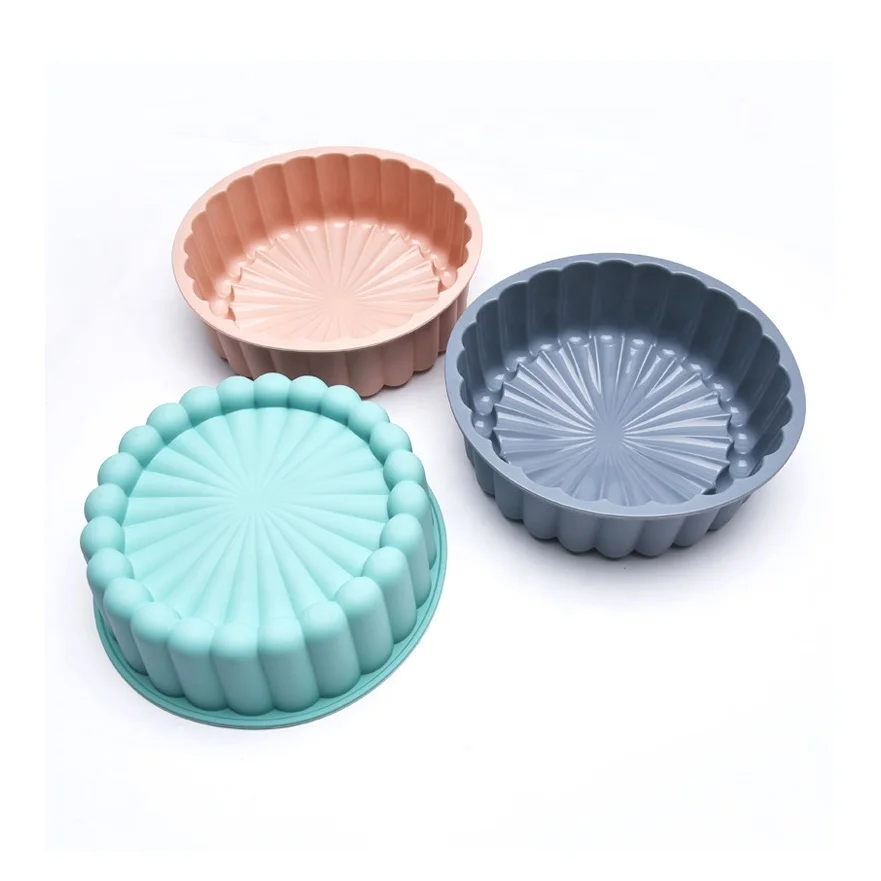 Silicone Cake Mold For Cakes Mousse Decorating Mould Bakeware Tools Chocolate Fondant Maker Dessert Baking Pan