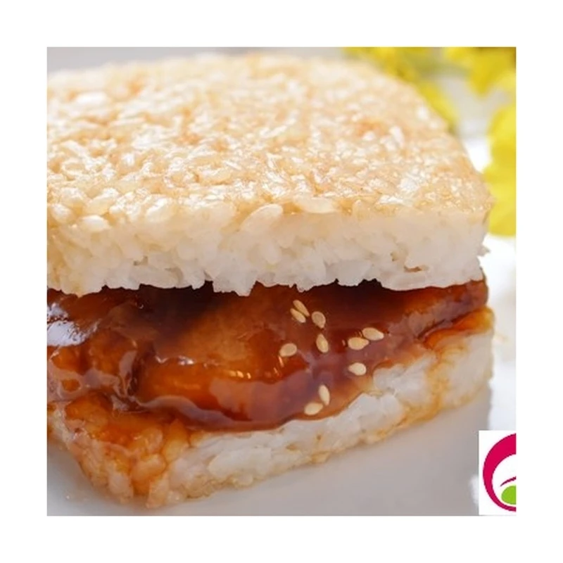 Wholesale Cheap Price Food Safety Portable Instant Kabayaki Sea Bream Rice Burger