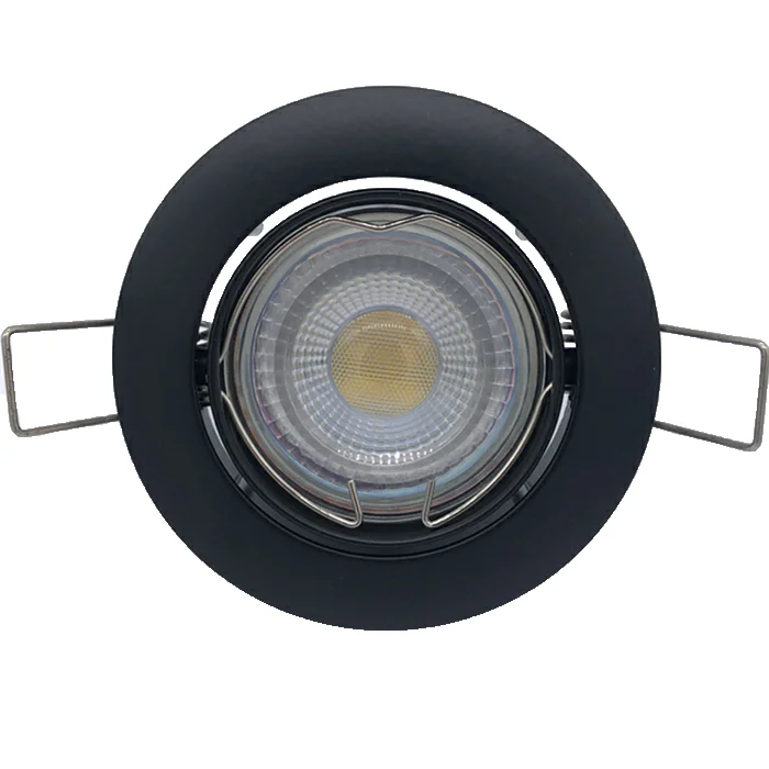 Factory price MR16 G5.3/Gu10 recessed halogen lamp fittings,grille mr16 downlight fixtures