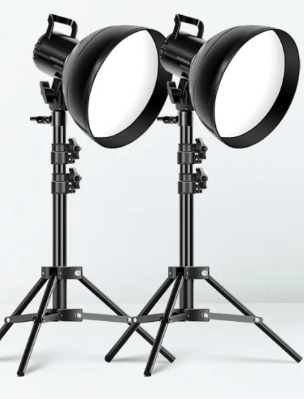 Shooting Background Beauty LED Warm Light Bracket Live Selfie Fill Light with Mushroom Shape Video Lights