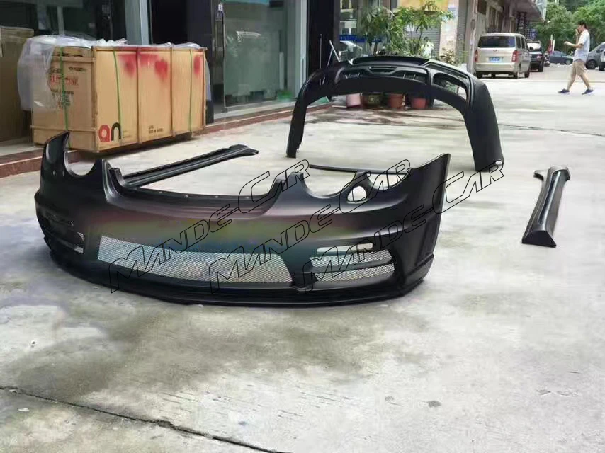 WD Style Car Part Front Bumper Rear Bumper Side Skirts Rear Wing For Continental Flying Spur Body Kit 2006-2012 Year