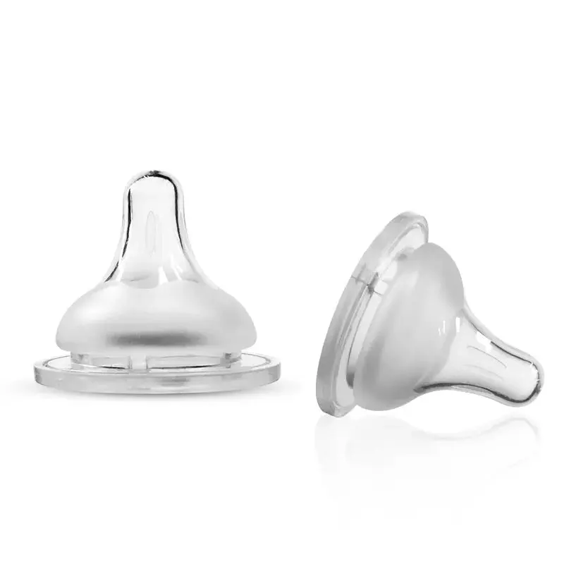 Newborn BPA Free Silicone Baby Nipple For Children Baby Feeder Nipple