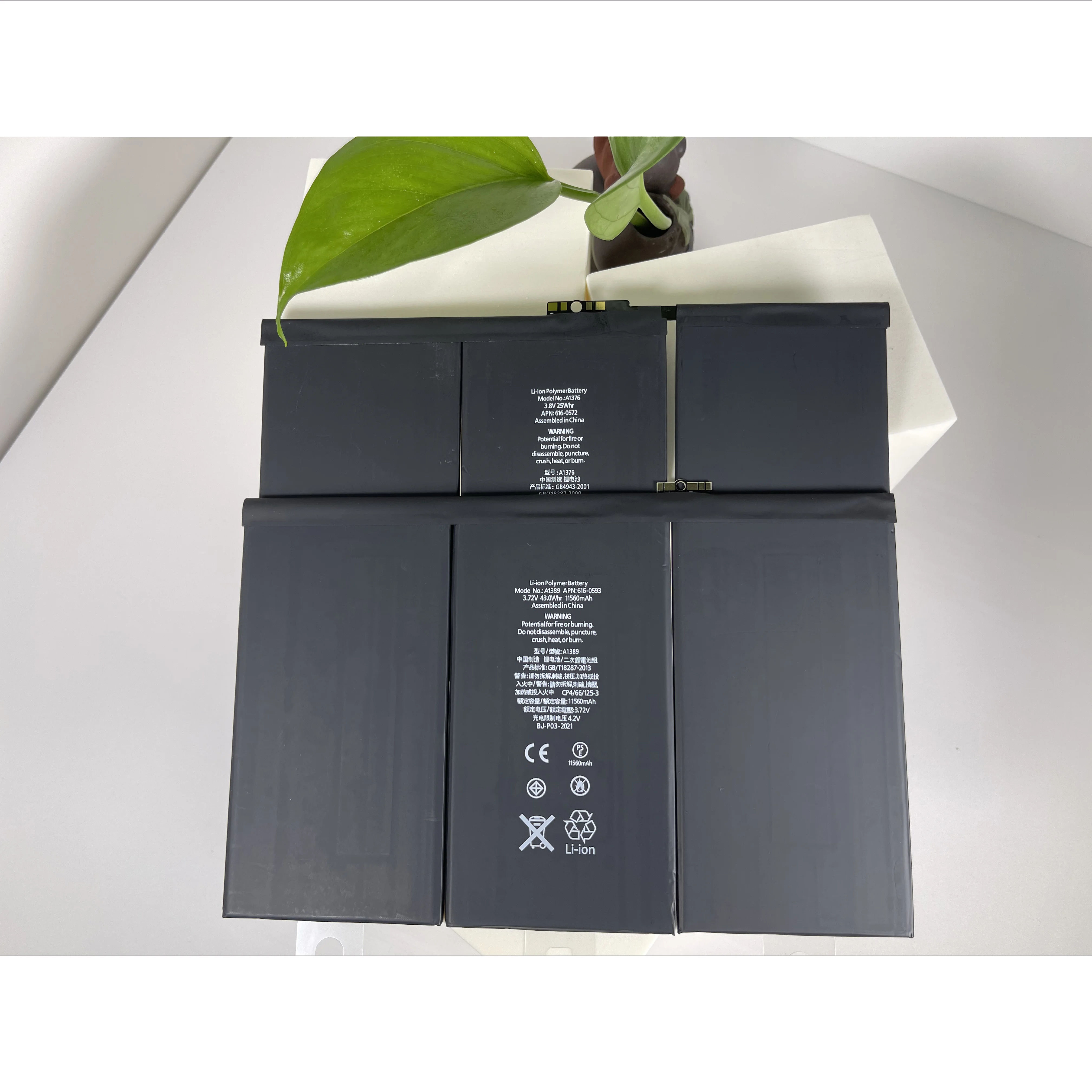 Factory OEM Original Capacity Tablets Battery For Ipad 2 3 4 5 6 Ipad Air  Ipad Air2  Replacement Batterie