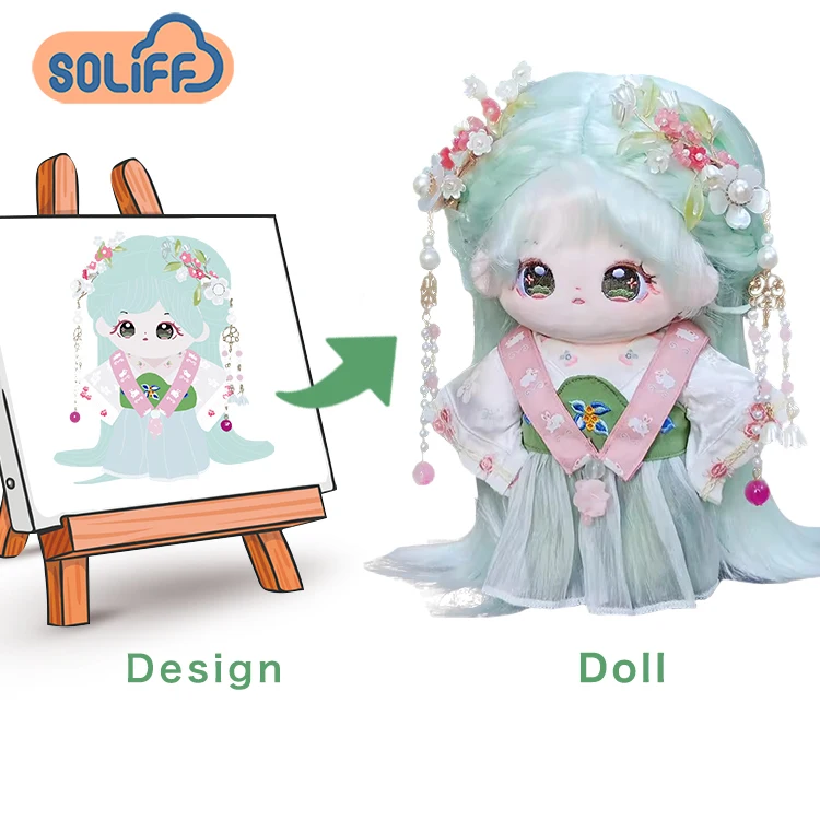 OEM Manufacturer No MOQ Plushie Customized Custom Plush Toy Kpop Idol Dolls Custom  Movie Mascot Derivative Plush