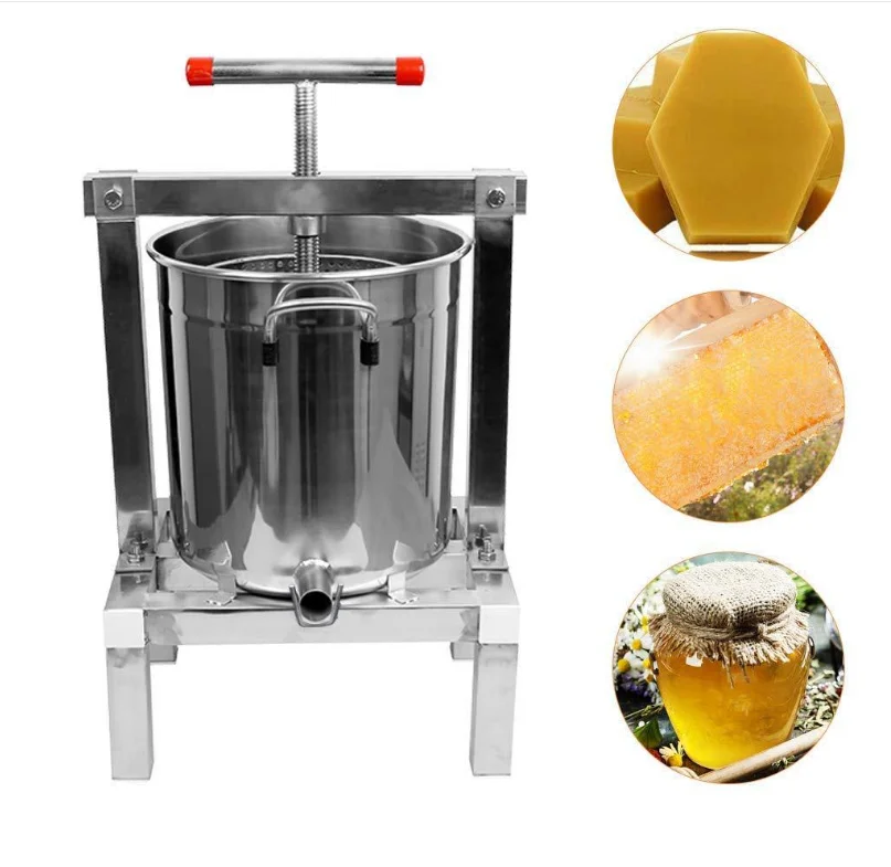 Honey Presser Beeswax Extractor Beekeeping Machine Manual Honey Press Extractor equipment