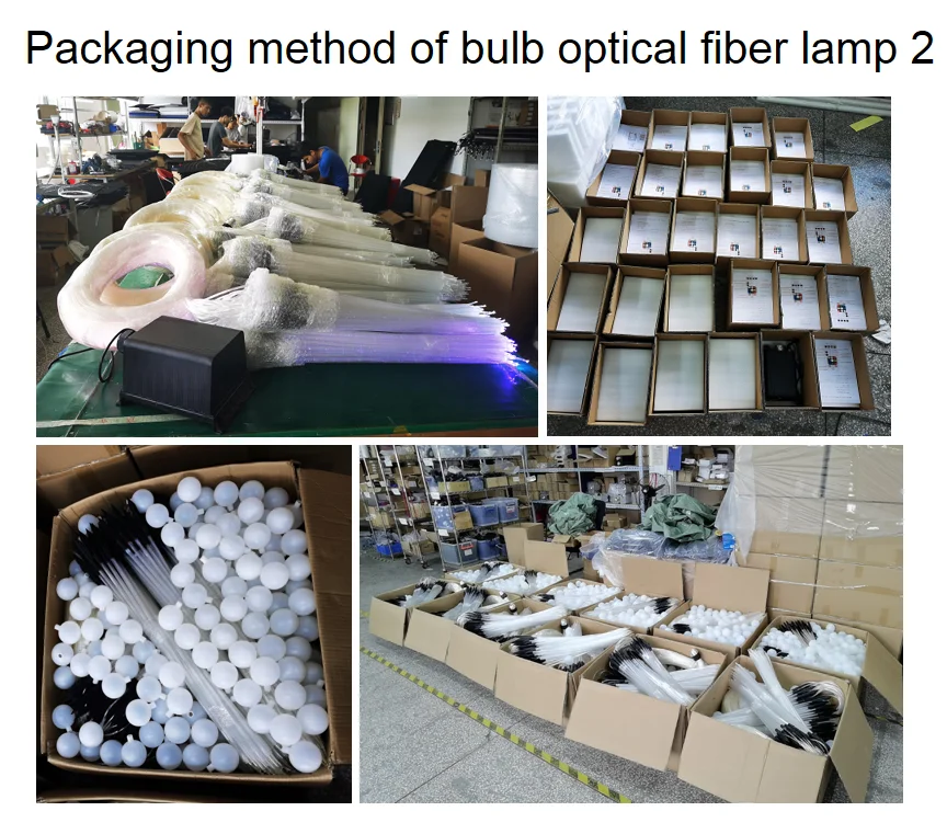 Outdoor Landscape Lighting Led Fiber Optic Light Balls