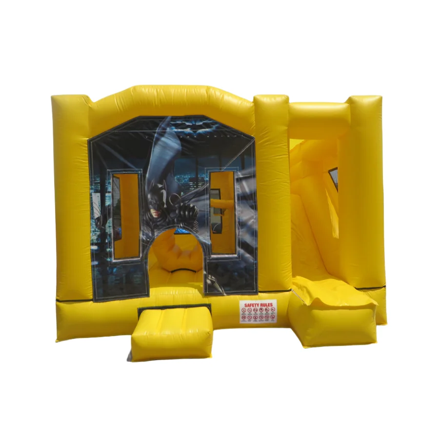Commercial dry bouncer slide combo inflatable bouncy moonwalk jumping castle bounce house for kids adults