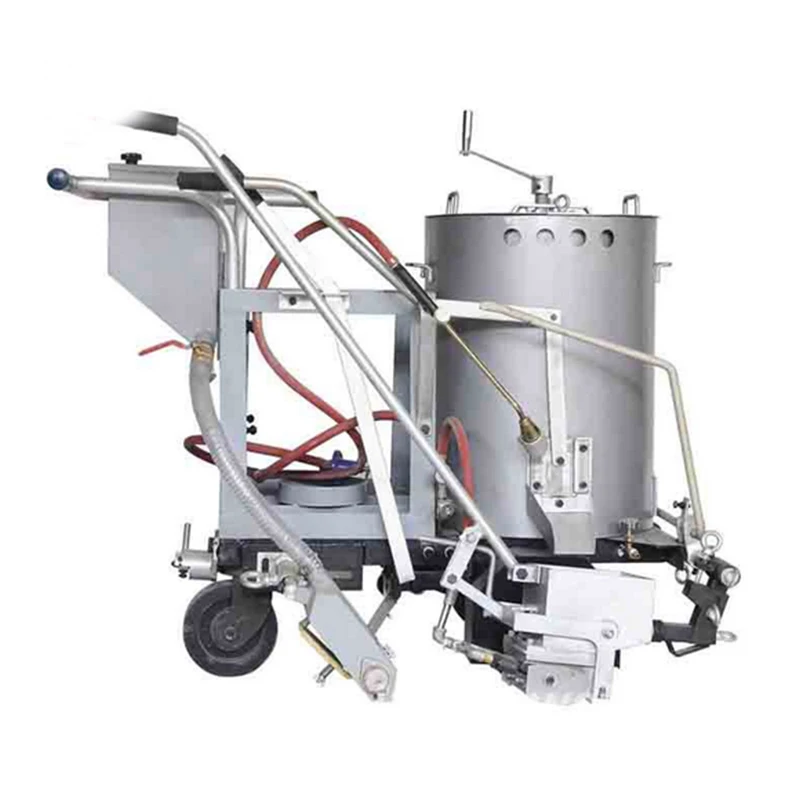Durable Modeling Vibrational Fusing Road Line Marking Machine Device Low Price High