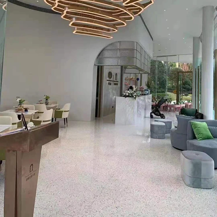 
Natural Cheap Terrazzo Stone Tiles for Furniture Decoration 