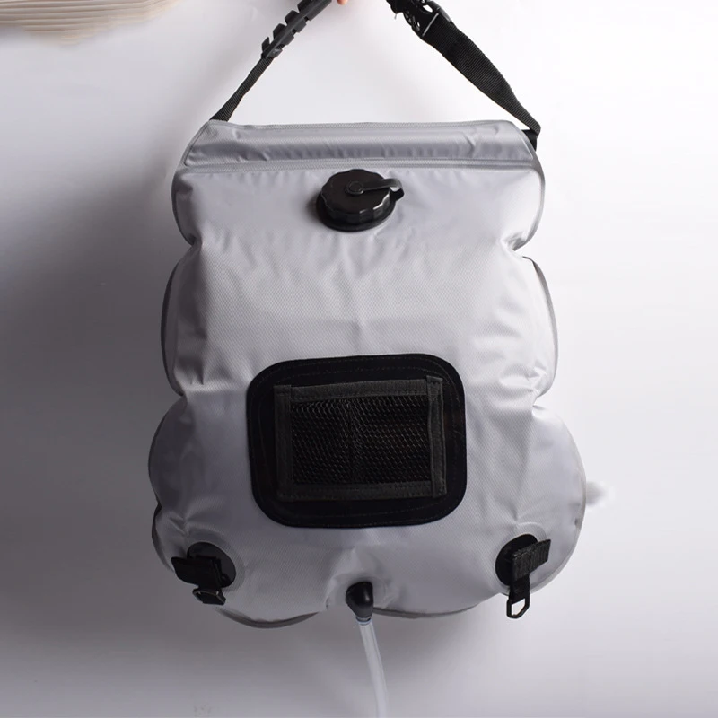 Hot Sale Outdoor Camping Travel 20L PVC Waterproof Camping Shower Storage Bag