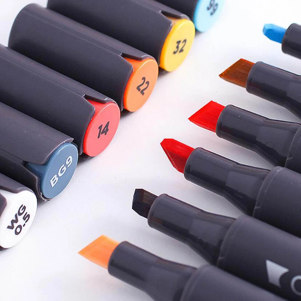 wholesale rotuladores kids paint permanent acrylic markers empty graffiti alcohol brush color tip pens highlighter marker