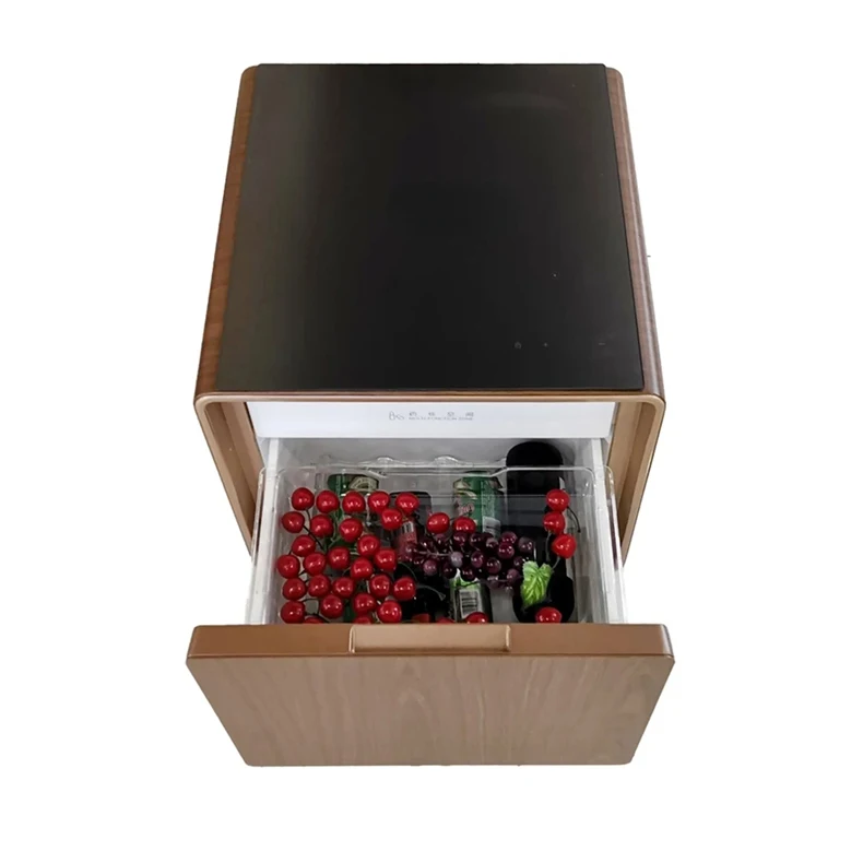 Home Furniture Smart Coffee Table With Built In Fridge With Cooling Drawer Wireless Charging Fridge Coffee Table