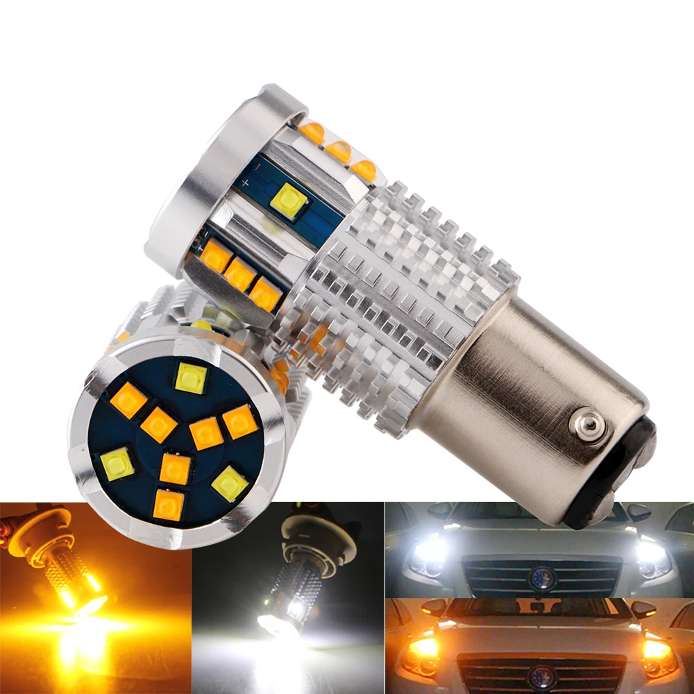 1156 1157 W21W 2525 21SMD LED For Turn Signal Lights Tail Lights Brake Lights Canbus DC 12V No error