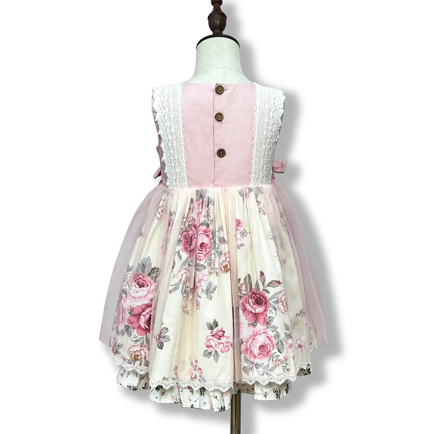 wholesale girls dresses 2-12 children clothing baby girls dresses fall printed baby frock design girl dress