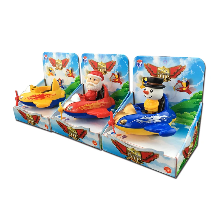 Amazon Plastic  Christmas Snowman Santa Wind Up Clockwork Toys for kids gifts