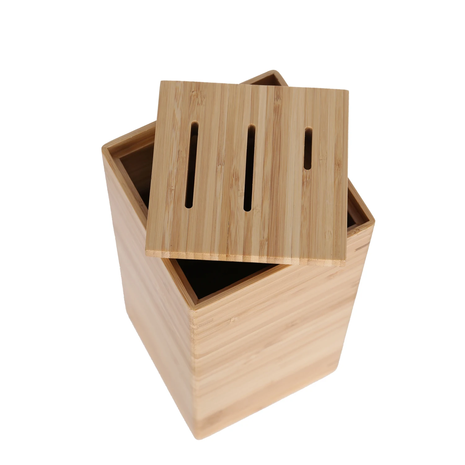 BAMBKIN Kitchen universal  knife  block customset organizer bamboo knife holder