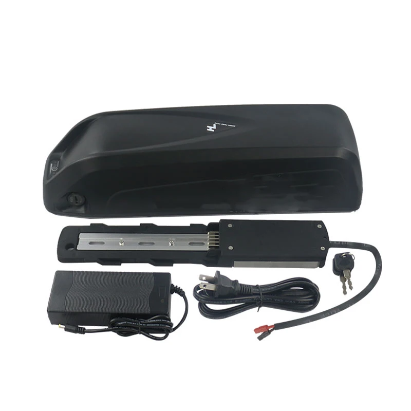 Новейшая версия 48V 17.5Ah 1000W ICR18650-35E вниз трубка Hailong литиевая батарея с 30A BMS и 2A зарядное