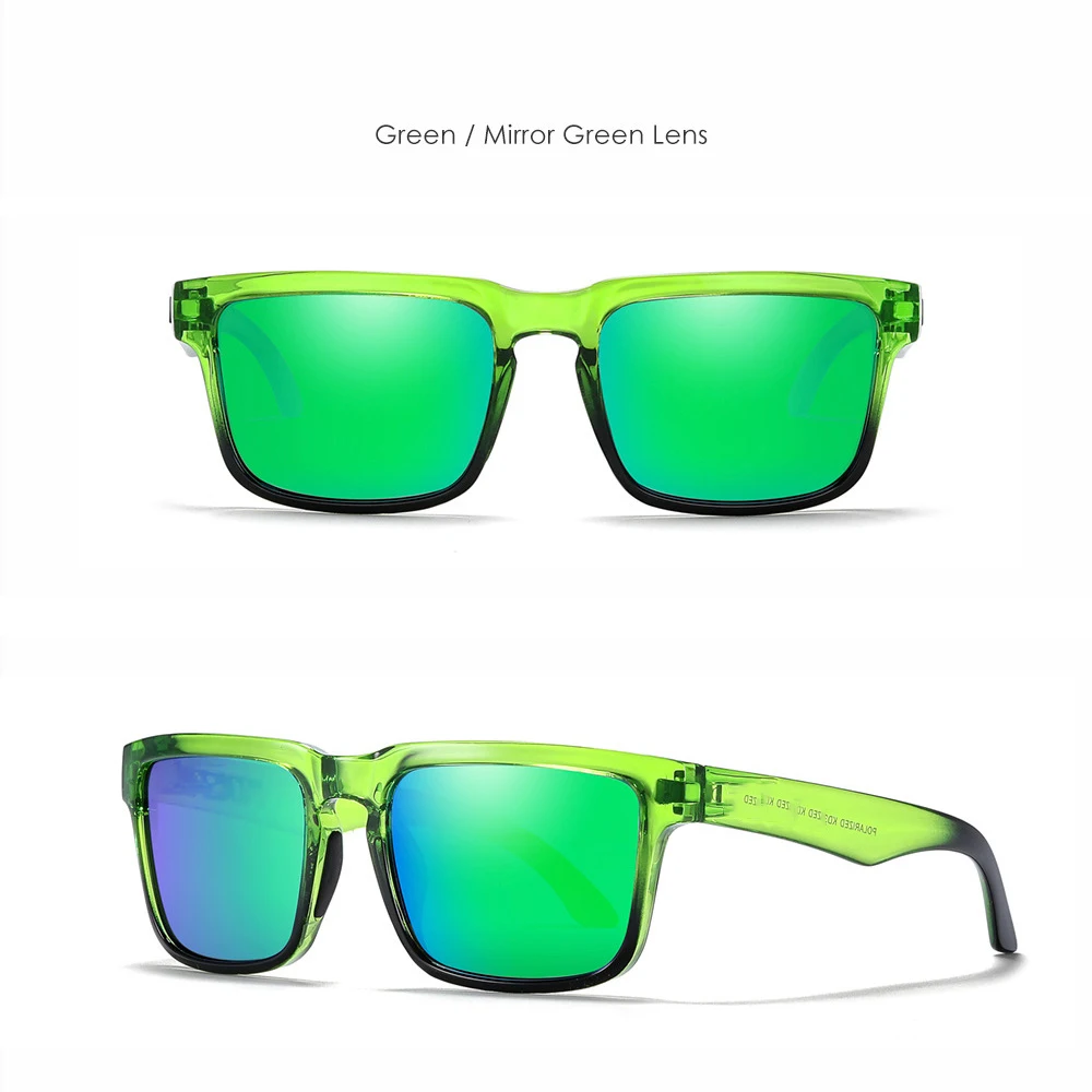 Custom logo latest style square outdoor polarized sunglasses for men and women high quality hot selling sunglasses