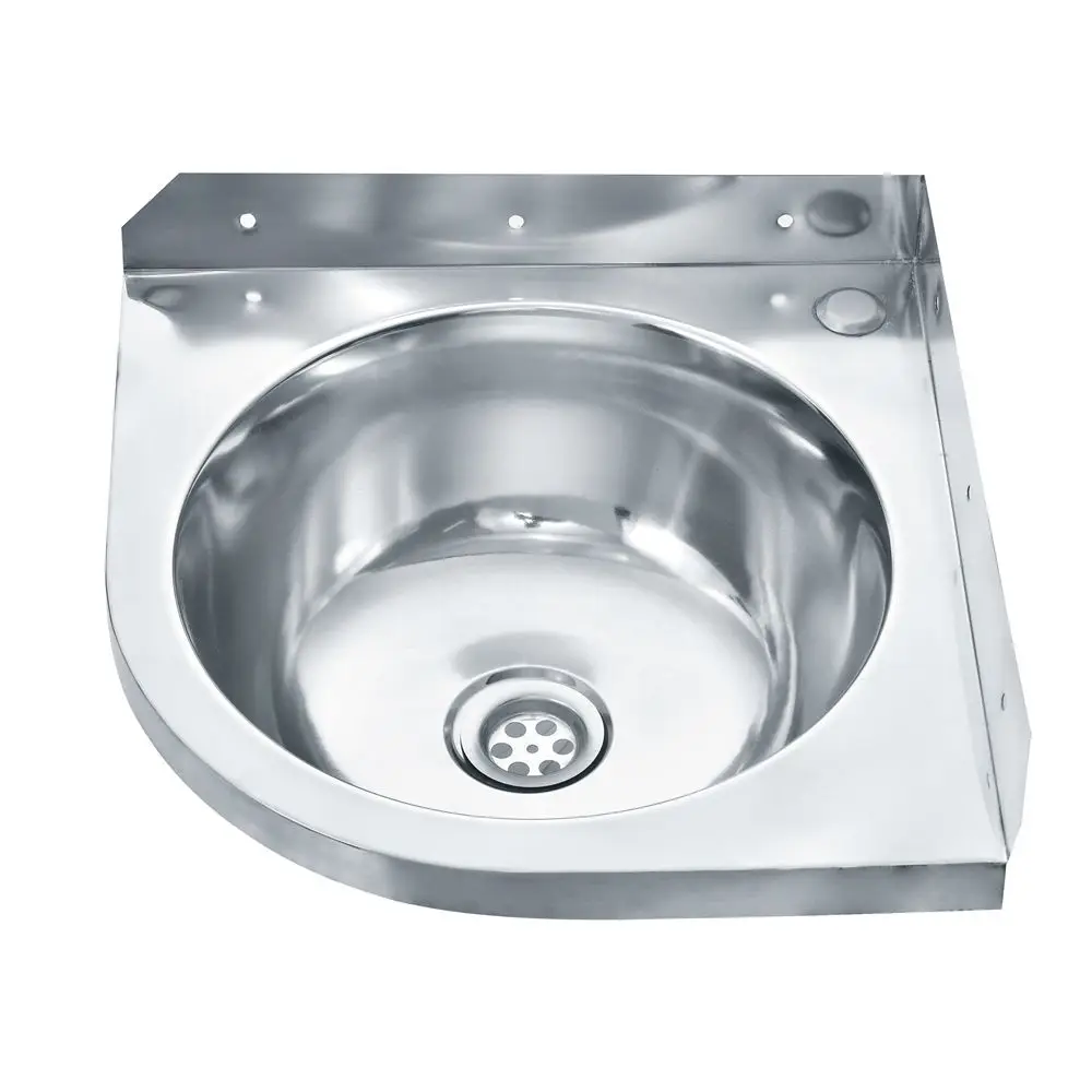 SUS 201 cheap price single Portable Sink Triangle Kitchen Sink Triangle Wash Sinks