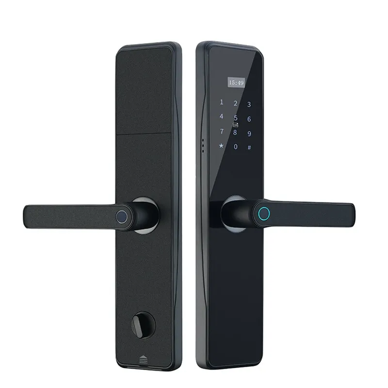 z9  door lock Tuya WIFI fingerprint password Smart lock RFID Card Factory price