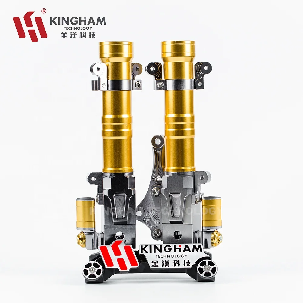 KINGHAM CNC Front Forks for YAMAHA Nmax Y15ZR HONDA Winner Vario New Beat  Click Wave RS150 Motorcycle Front Shock absorbers