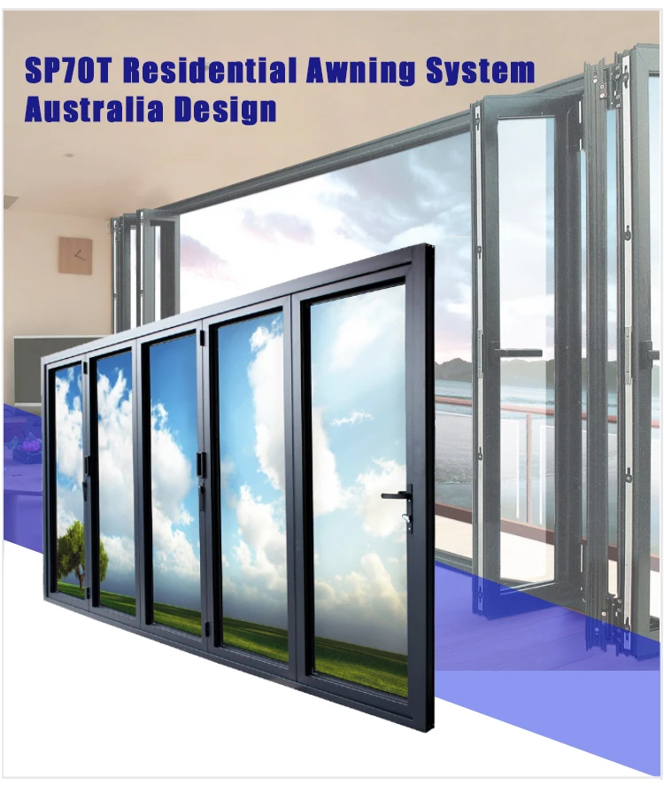 Commercial high quality impact resistance simple design sliding door aluminum slide impact door glass sliding doors