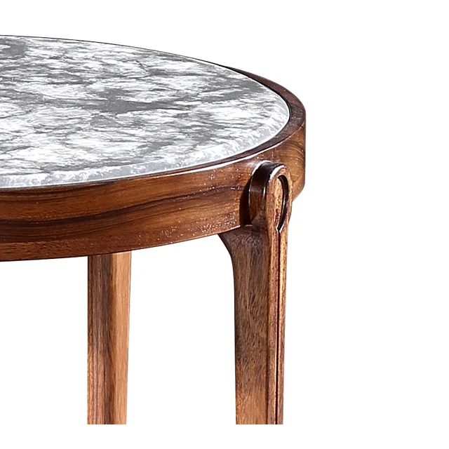  Light Luxury Marble Top Coffee Table Small