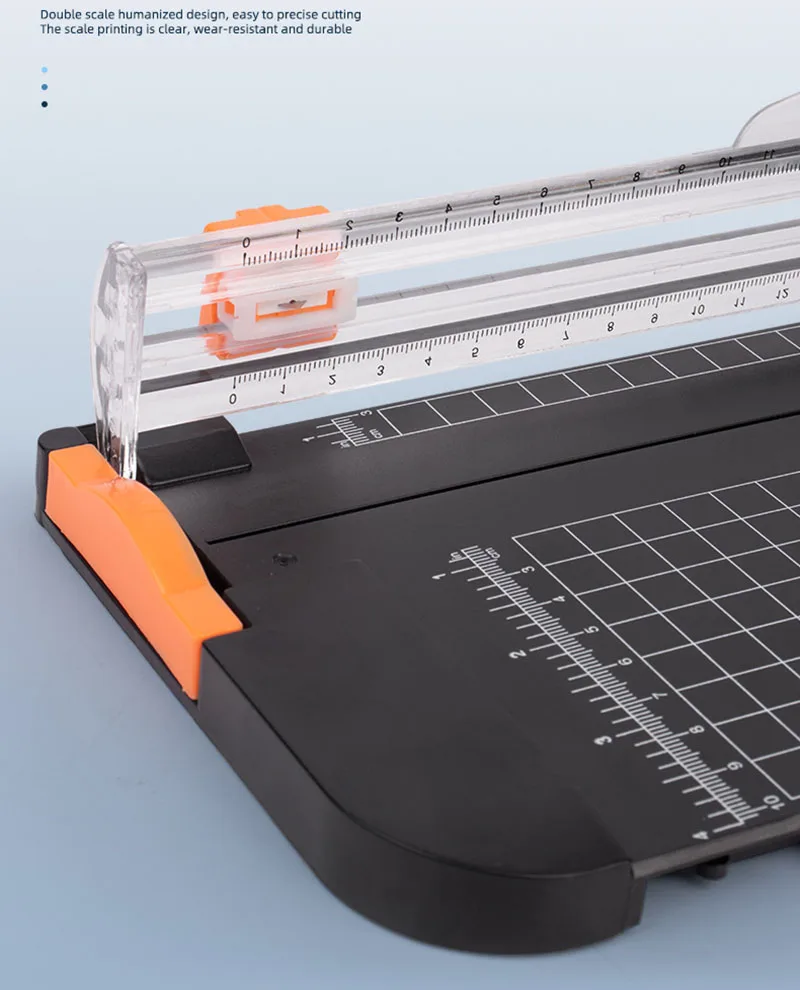 A4 Paper Cutter 12 Inch Titanium Paper Trimmer Scrapbooking Tool for Cutting Craft Paper Coupon Label and Cardstock