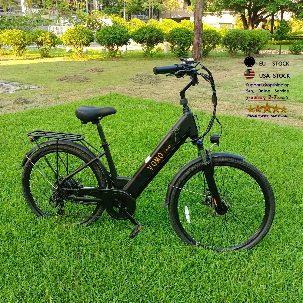 CS20 VOMO Skinny spining bike EU склад прямая цена с завода шаг через тонкую шину Ebike 250 Вт мотор для электровелосипеда