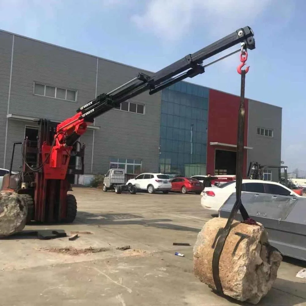Hydraulic Small Mobile Floor Crane 5 ton for sale