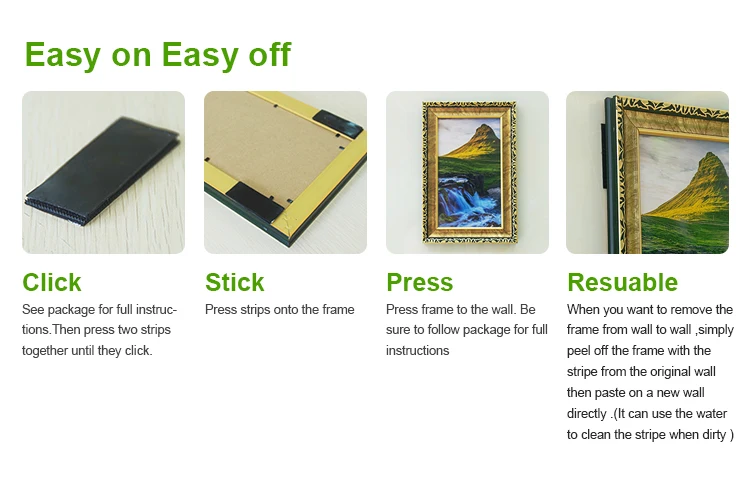 
Removable No Residue Self Adhesive Back Nylon Mounting Strip Tape Sticky Round Coin Fastener Dot Fastener Hook &Loop Tape 