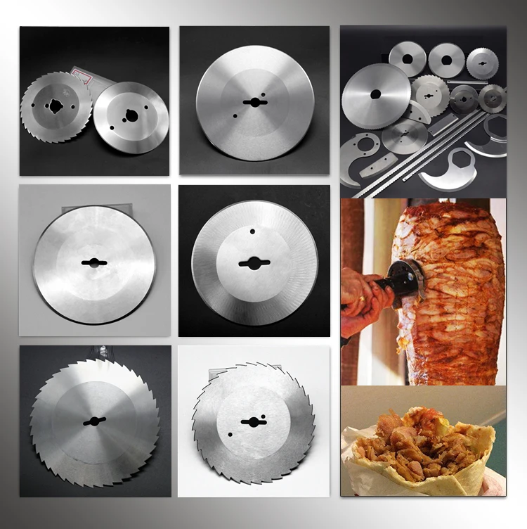 High Quality Meat Processing Blade Stainless Steel Doner Kebab Knife Blades 80mm