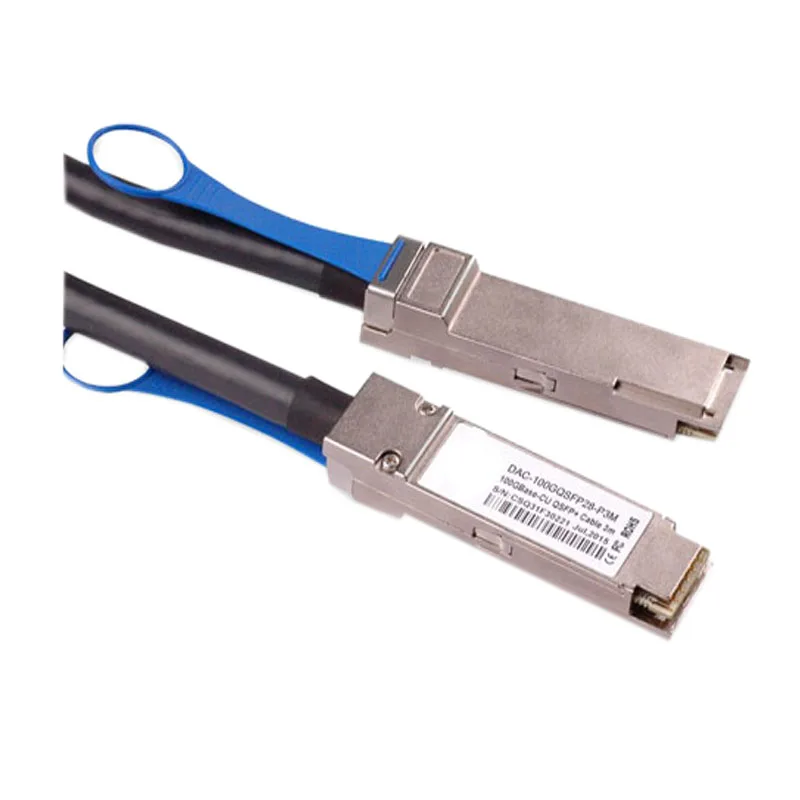100 ГБ QSFP28 Twinax медный кабель 3 метра EDR прямого присоединения для MCP1600-C003 CAB-Q-Q-100G-3M