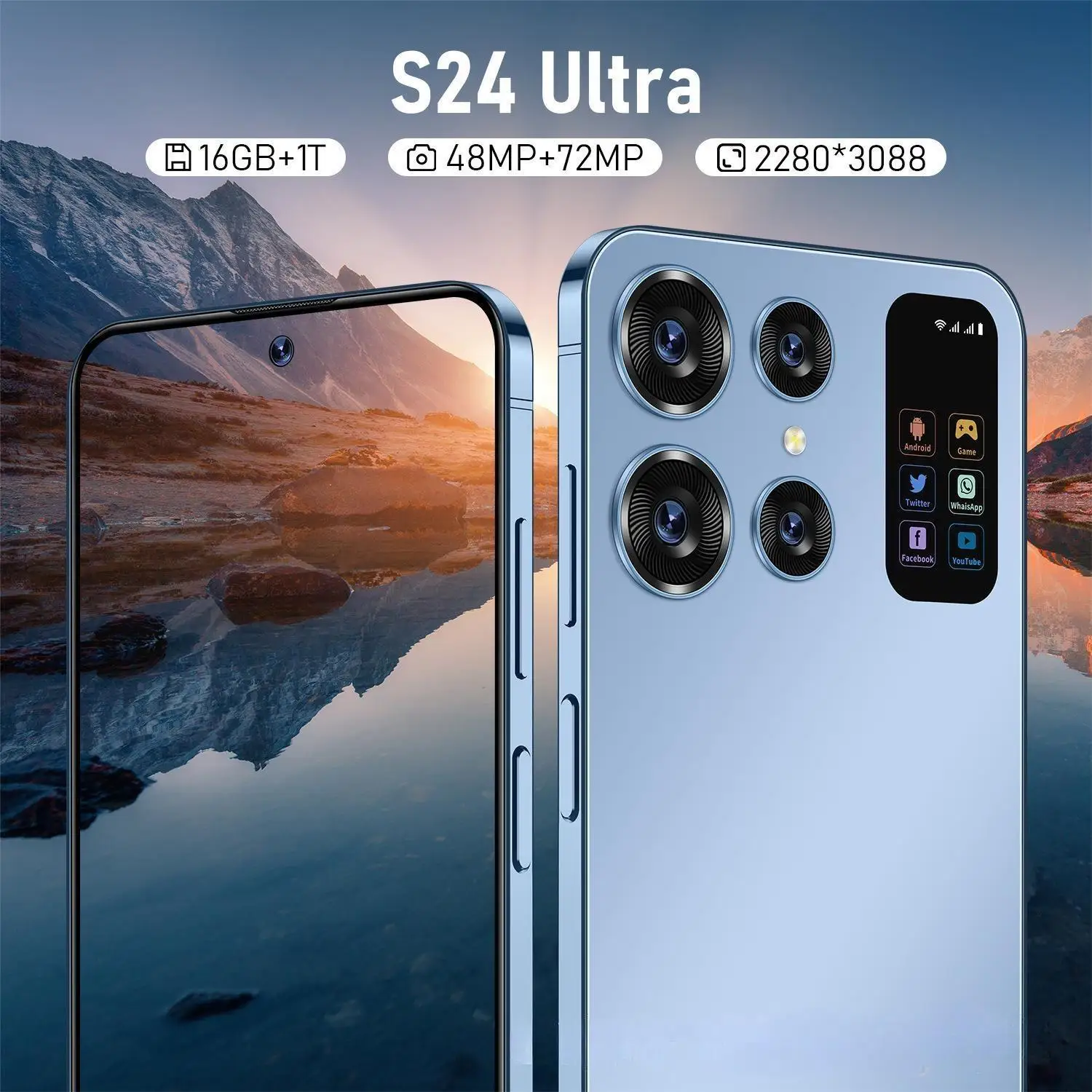 Смартфон S24 Ultra 5G 16 ГБ + 1 ТБ 65 Вт