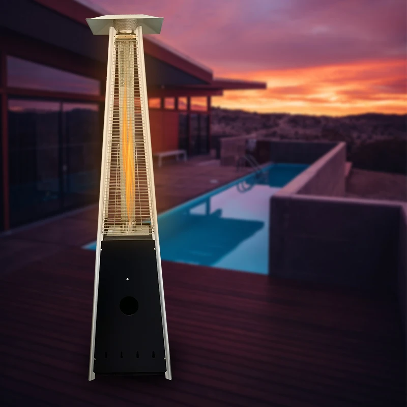 Stainless Steel Heater Gas Patio Pyramid Outdoor Portable Heaters