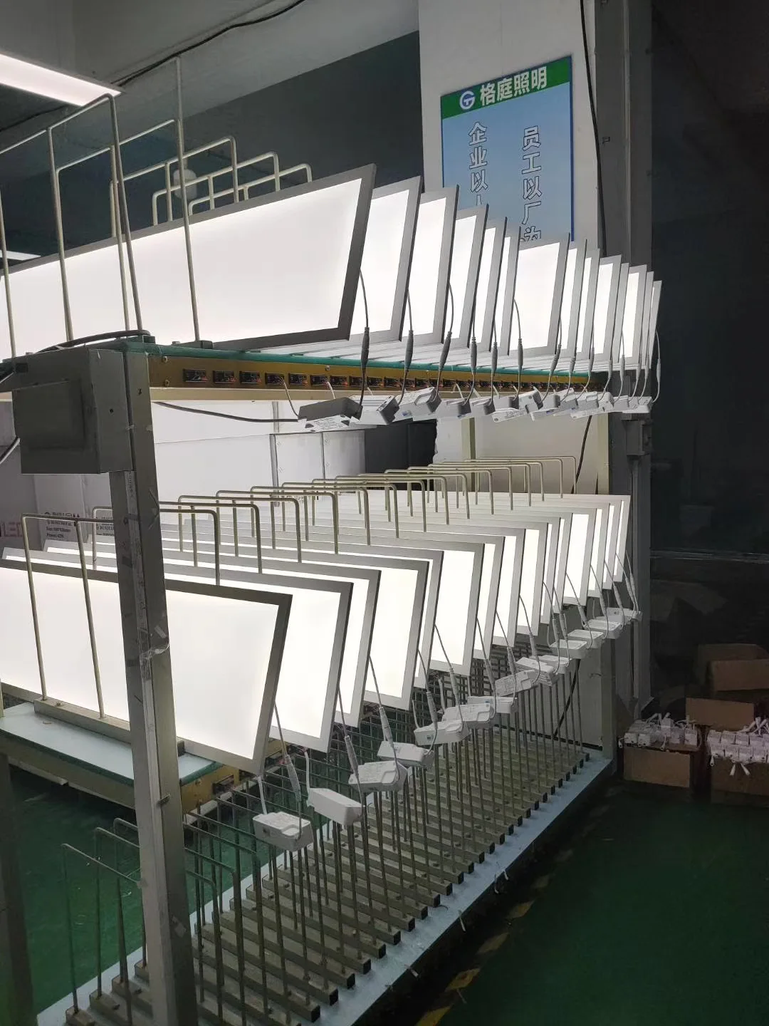 595x595 SMD2835 LED Back Light Panel 40w 48W led panel light with isolated driver