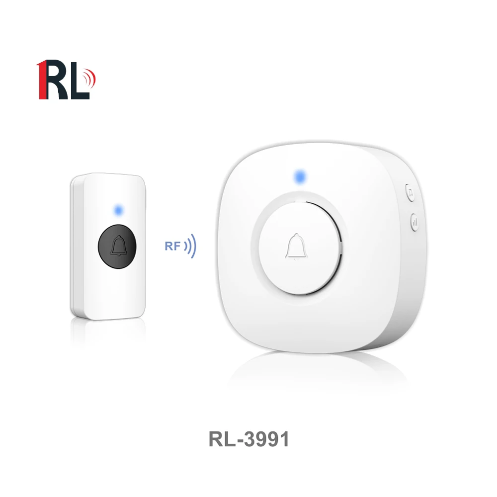 91 Easy to install smart home waterproof wireless wifi doorbell wireless AC ring doorbell