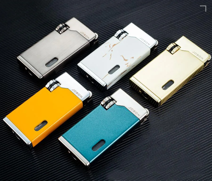 Dual Direct-Flush Windproof Lighter Personalized cigar lighter Gas Lighter