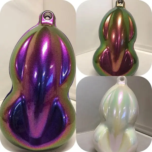 Меняющий цвет пигмент хамелеон, меняющий цвет, оптический меняющий цвет, меняющий цвет порошок