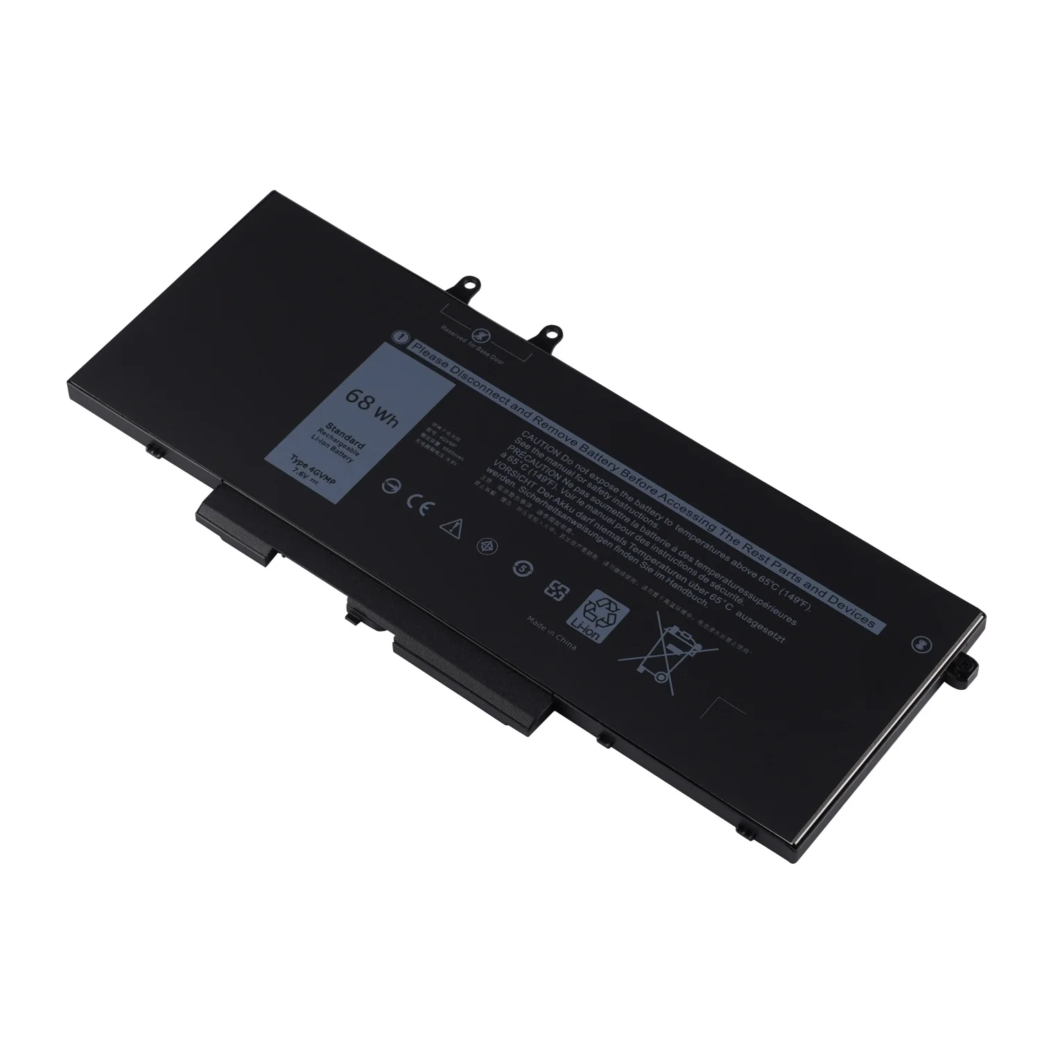 Laptop Battery 4GVMP for Dell Latitude 5400 5500 Precision 3540 3550 Inspiron 7590/7591/7791 RF7WM X77XY C5GV2 9JRYT